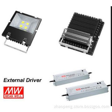 Bridgelux chip meanwell CE ROHS IP65 100w meanwell led flood light
